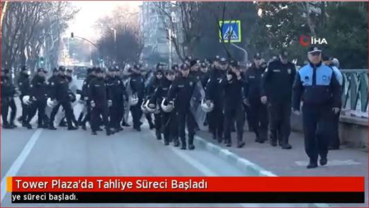 Flash Bursa merkezi Towera gelen ekip 1