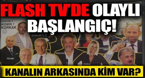 Flash TV OLAYLI baslangic